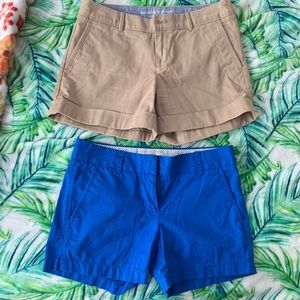 JCREW & Banana Republic shorts